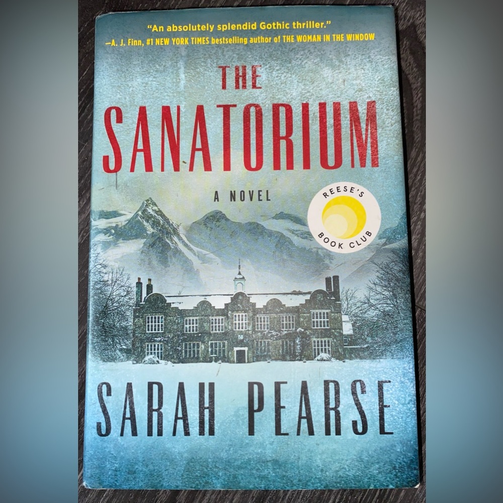 Hard cover book brand new “THE SANATORIUM” by Sarah Pearse